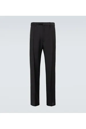 Prada Pantaloni in mohair e lana