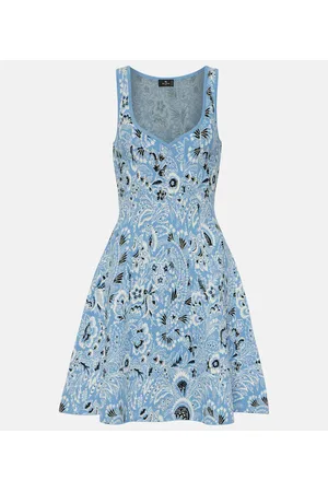 Etro Miniabito in maglia jacquard
