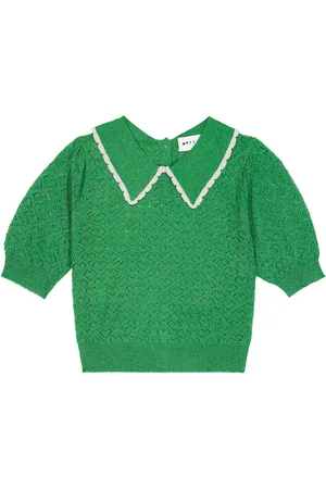 MORLEY Pullover Saxy in Lurex® con colletto