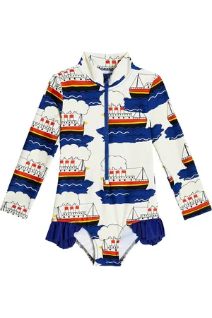 Mini Rodini Costume da bagno anti-UV con stampa