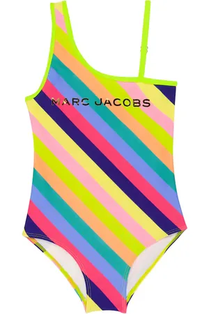 Marc Jacobs Costume intero a righe con logo