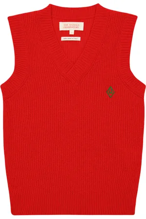 The Animals Observatory Gilet Bat in misto lana