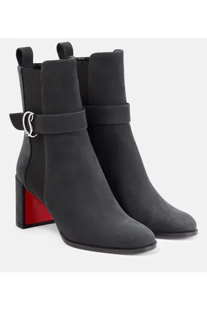 Christian Louboutin Stivaletti CL Chelsea Booty in suede