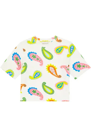 Stella McCartney Top in cotone con stampa