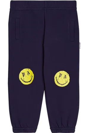 Palm Angels Pantaloni sportivi in jersey di cotone