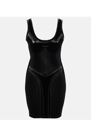 MUGLER Miniabito goffrato