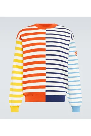 Kenzo Pullover in cotone e lana a righe