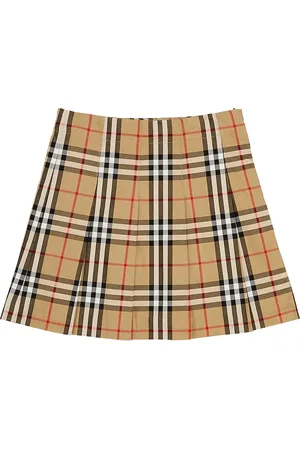 Burberry Gonna in cotone Burberry Check