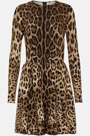 Dolce & Gabbana Miniabito in jersey con stampa