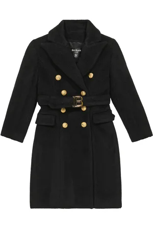 Balmain Cappotto in lana e mohair