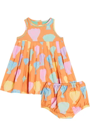 Stella McCartney Baby - Set di abito e culottes in cotone