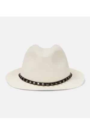 VALENTINO Fedora Rockstud in lana