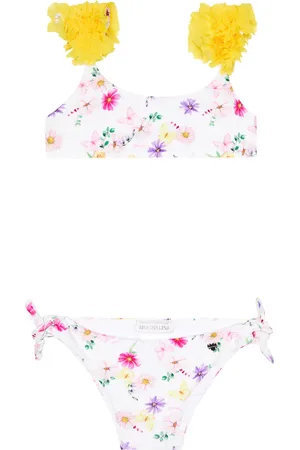 MONNALISA Bikini con volant e stampa