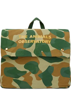 The Animals Observatory Zaino in twill di cotone con stampa