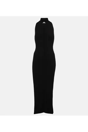 Courrèges Courrèges Abito midi in maglia a coste