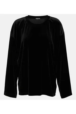 Tom Ford Top asimmetrico in jersey