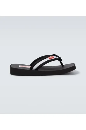 Kenzo Sandali infradito a righe con logo