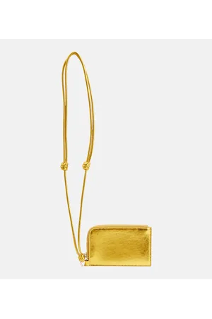 Jil Sander Portacarte Envelope in pelle