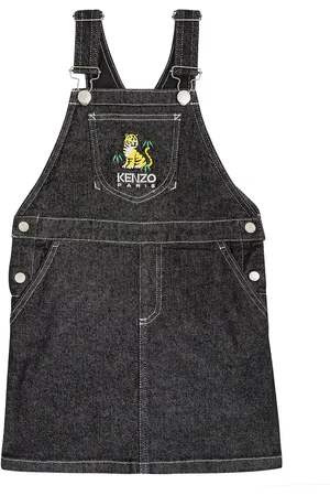 Kenzo Abito di jeans con ricami