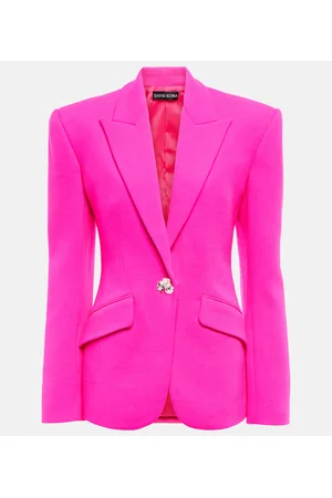 DAVID KOMA Blazer in misto lana