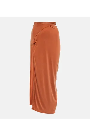 Jacquemus Gonna midi La Jupe Espelho in jersey
