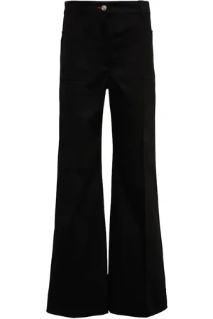 Victoria Beckham Jeans a gamba larga e vita alta