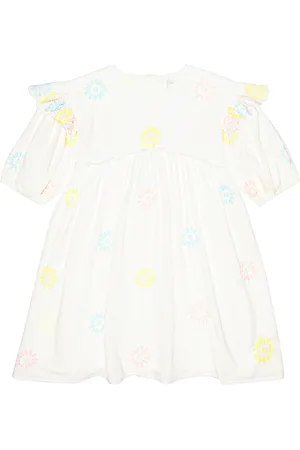 Stella McCartney Abito in cotone con ricamo