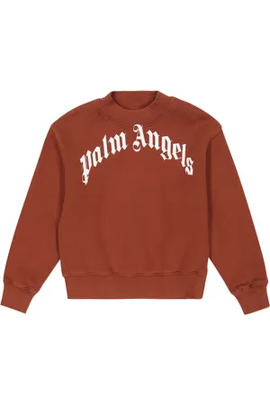 Palm Angels Felpa in cotone con logo