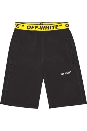OFF-WHITE Shorts in jersey di cotone con logo