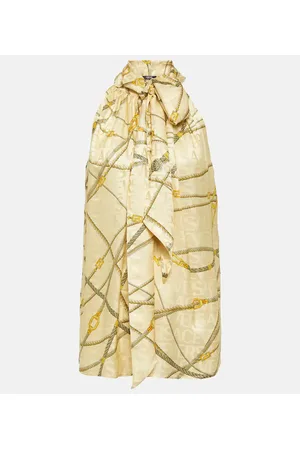 VERSACE Top con fiocco