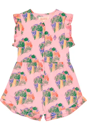 The Animals Observatory Jumpsuit corta Squirrel in cotone