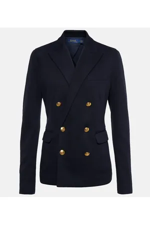 Ralph Lauren Blazer doppiopetto in maglia