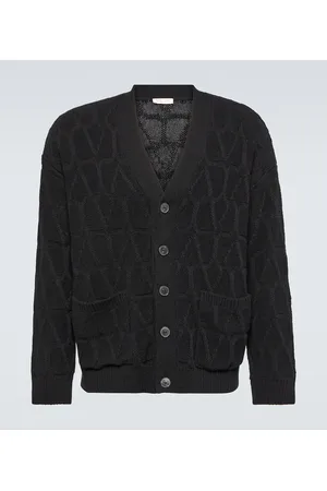 VALENTINO Cardigan in lana vergine Toile Iconographe
