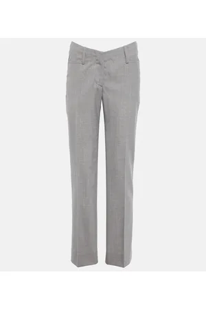 Victoria Beckham Pantaloni slim in lana vergine