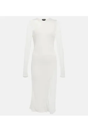 Tom Ford Abito midi in crêpe di jersey
