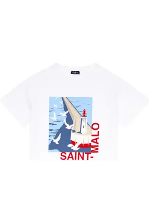 Il gufo T-shirt in jersey di cotone