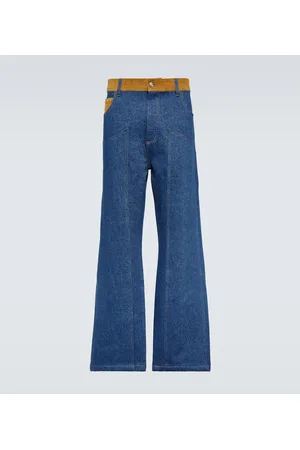 WALES BONNER Jeans a gamba larga Cymbal