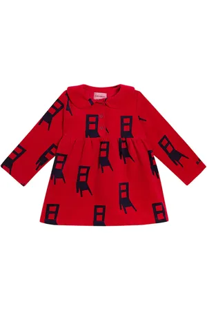 Bobo Choses Baby - Abito Have A Seat in velluto