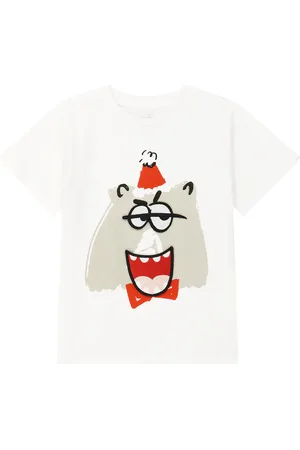 Stella McCartney T-shirt in cotone con stampa