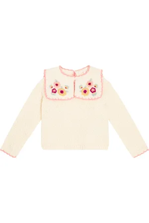 Louise Misha Pullover Cyrella con ricamo