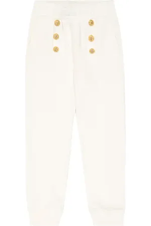 Balmain Pantaloni sportivi in cotone