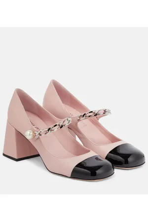 Miu Miu Pumps Mary Jane in pelle e vernice
