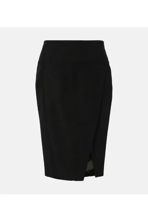 MUGLER Gonna a tubino a vita alta