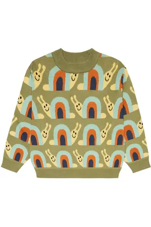 Stella McCartney Pullover in jacquard di cotone