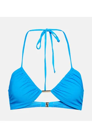 Melissa Odabash Top bikini Luxor con scollo all’americana