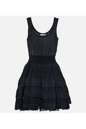 Alaïa Alaïa Miniabito in maglia a coste