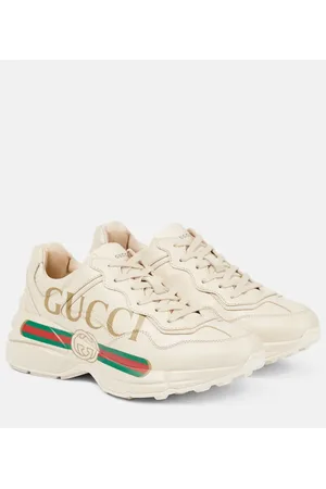 Gucci Sneakers Rhyton in pelle