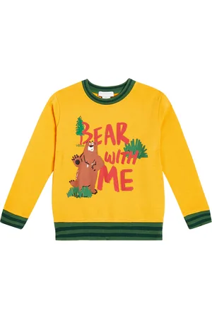 Stella McCartney Felpa in cotone con stampa