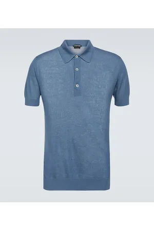 Tom Ford Polo in seta e cotone