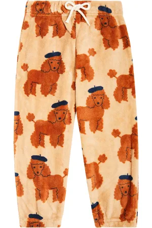 Tiny Cottons Pantaloni sportivi Tiny Poodle con stampa
